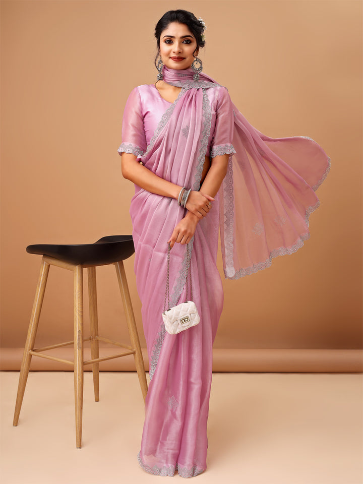 Lavender Allure: Modern Saree for Every Occasion