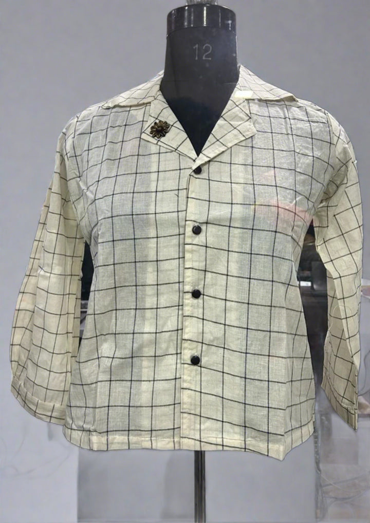 Designer Cotton Shirt