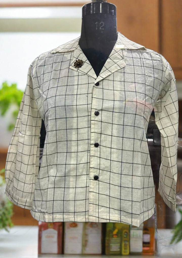 Designer Cotton Shirt