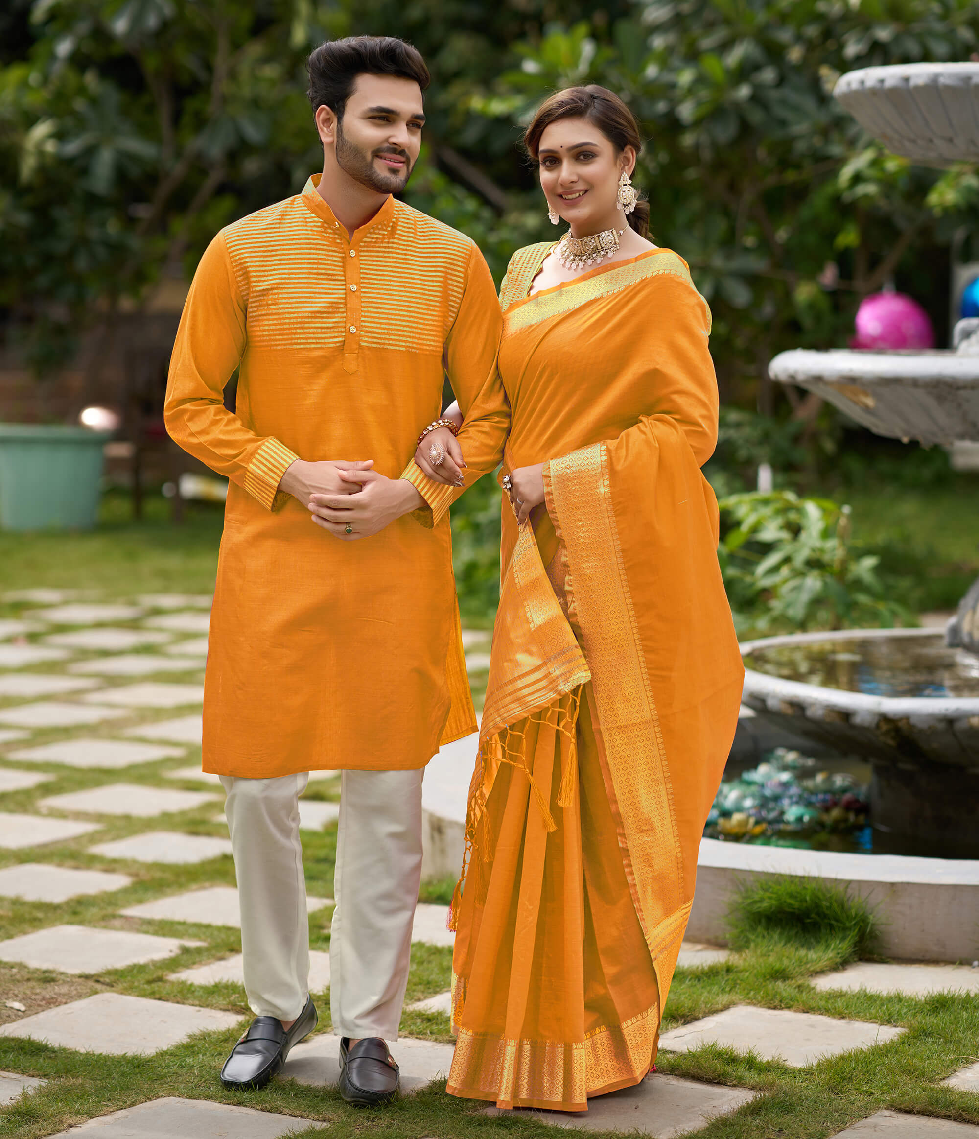 Is Mustard The New Hit Colour For Grooms? | Matching couple outfits,  Wedding matching outfits, Haldi outfits