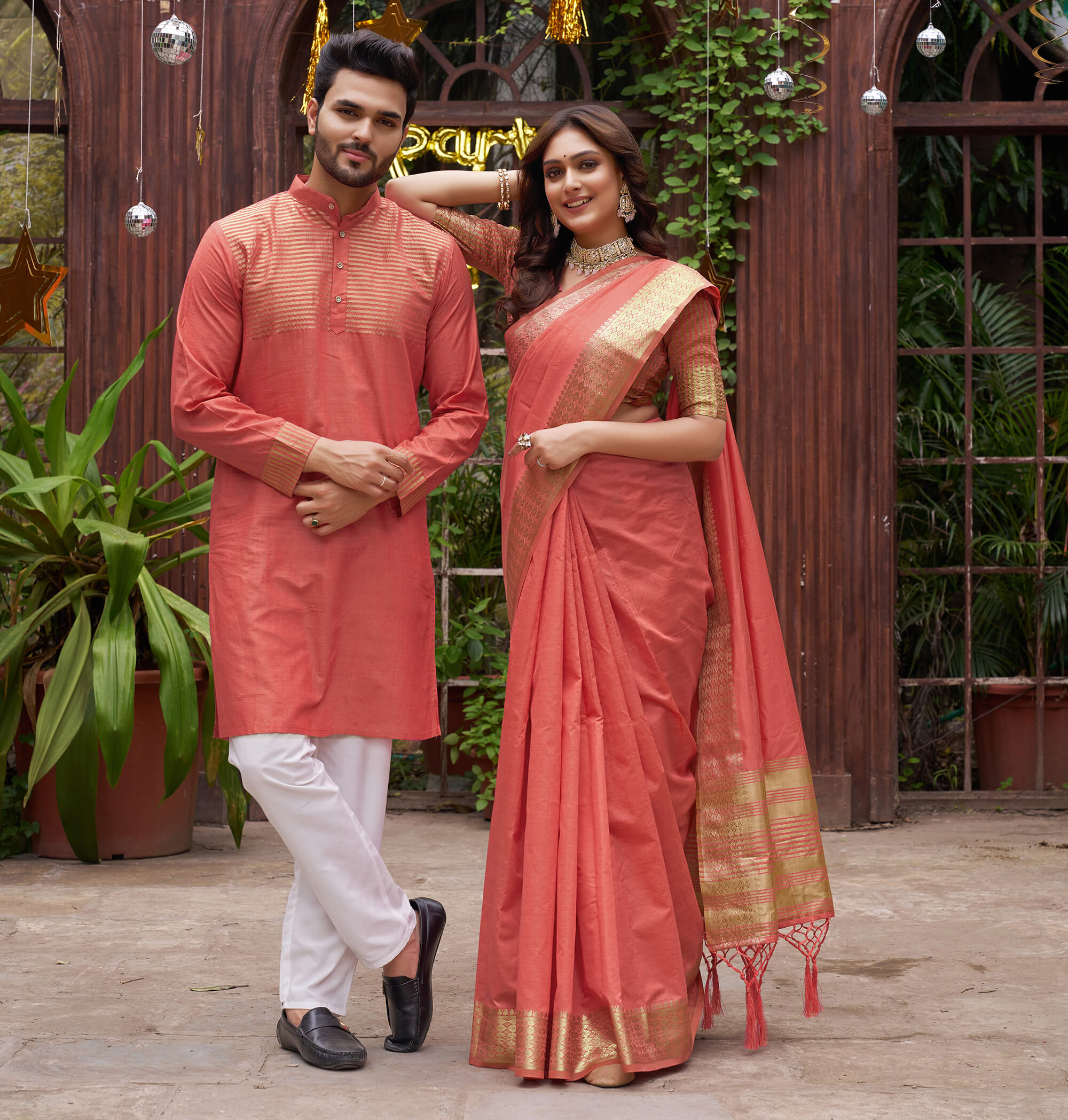 Kurta on sale with saree